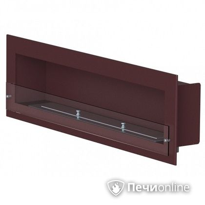 Биокамин ЭкоЛайф Window 800 Glass black burgundy в Чусовом